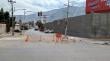 Cierran calle en sector de Zofri en Iquique por colapso de alcantarillado