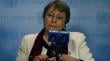 Bachelet y candidatura a la Secretaría General de Naciones Unidas: &quot;Es un honor para mí&quot;