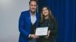 Puerto Montt reconoció esta semana a la nadadora Anahís Uribe con diploma de mérito