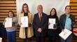 Reconocen la labor de dirigentes de comités de vivienda en Castro