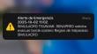 Con mensajería SAE comenzó el simulacro de sismo- tsunami en la Región de Valparaíso