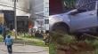 Incendio y choque afectaron antiguo barrio de Castro