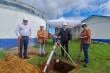 La Unión: colocan primera piedra en obras de construcción de nueva planta elevadora de agua potable en La Unión
