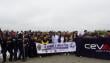 Comunidad Logística de Puerto San Antonio y estudiantes limpian playas del litoral central