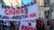 Valparaíso: Pescadores artesanales se manifestaron contra presencia de flota china en las costas chilenas