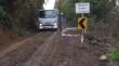 Realizan mejoras en caminos y paraderos en Pichi Quillaipe
