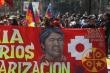 Día del Encuentro de Dos Mundos: organizaciones indígenas encabezaron marcha por Santiago