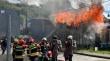 Antigua casa de la población San Luis de Puerto Montt fue consumida por un incendio