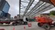 Concepción: instalan el 100% de las vigas en viaducto Chacabuco