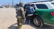 Dos conductores detenidos y cinco extranjeros denunciados tras fiscalización vehicular en La Chimba