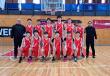 Selección de Valdivia clasificó al Nacional de Básquetbol U-13