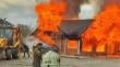 Incendio en Puerto Montt: fuego consumió casa de un piso en sector Llanos de Tenglo
