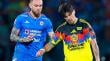 El iquiqueño Víctor Dávila fue titular y salió lesionado en la derrota del América ante el Cruz Azul