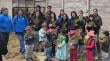 Carabineros y Brigada Escolar del Colegio José Luis Norris embellecen jardín infantil de Llolleo