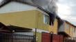 [VIDEO] Incendio afectó a vivienda de dos pisos en Quilpué