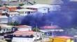 [VIDEO] Incendio afectó al menos una vivienda en cerro Rodelillo de Valparaíso