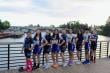 Nueve deportistas valdivianas van a campeonato nacional de patín carrera