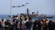 [VIDEO] Unidades navales de la Armada retornaron a Valparaíso tras entrenamiento en el sur de Chile