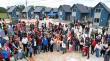 Inauguran 52 viviendas en el comité Altos de Pillanlelbún en Lautaro