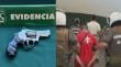 Detienen a sujeto por porte de revólver y a un joven de 17 años que quebrantó arresto domiciliario en Valparaíso