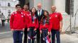 Atleta puyehuina integra delegación regional recibida en La Moneda tras los Parapanamericanos Juveniles