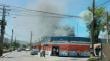 [VIDEO] Incendio en local comercial de Viña del Mar obliga a activar alarma de emergencia