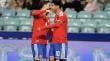 Chile cerró el año venciendo por 2-1 a Perú en Rusia