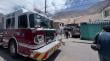 Incendio afectó casa en sector norte de Iquique