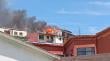 Incendio afecta a una vivienda en cerro de Valparaíso: se realizó corte de energía eléctrica