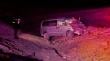 Un herido dejó volcamiento de furgón en la ruta 15ch en cercanías de la localidad de Huara