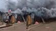 [VIDEO] Vivienda de material ligero fue consumida por incendio en Playa Ancha