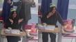[VIDEO] &quot;¡Feliz cumpleaños!&quot;: vocales de mesa celebran a compañera en liceo de Los Andes