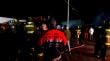 [FOTOS] Dos personas lesionadas y dos viviendas destruidas dejó incendio estructural en Quillota