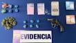 PDI detiene en Traiguén a dos sujetos por microtráfico de drogas