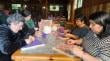 Castro: Personas mayores de Pastahué cerraron su taller de telar organizado por el Club Los Canelos