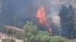Incendio forestal declarado en Los Andes