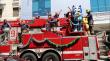 [VIDEO] Con el Grinch detenido: así fue la Gran Caravana Navideña de Bomberos de Valparaíso