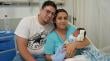 Máximo da la bienvenida al 2026 como el primer bebé nacido en el Hospital Biprovincial