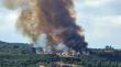 Decretaron alerta roja en Chonchi por incendio forestal