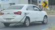 [VIDEO] Conductor graba un auto circulando por Concepción con la manguera de carga de combustible aún conectada