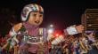 Más de 20 mil personas se congregaron en la costanera de Iquique para ver el pasacalle “El Gigante y los niños Wara Wara”