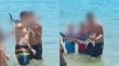 [VIDEO] Anuncian acciones legales contra veraneantes que sacaron tiburón del mar para selfies en El Quisco