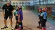 Pequeños patinadores vibraron en taller deportivo en Castro
