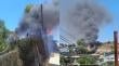 [VIDEO] Incendio afecta a una vivienda en Viña del Mar: se realizó corte del suministro eléctrico