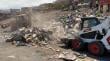 • Retiran seis camiones de basura desde microbasural en Los Leones de Antofagasta