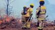 73 bomberos de la provincia están en el sur combatiendo los incendios