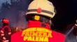 Bomberos de Palena apoyan extinción de incendios forestales de la Patagonia Argentina