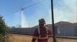 Doble mergencia en La Cruz: incendios activan amplio despliegue aéreo y terrestre en la comuna