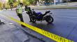 Fatal accidente en Los Andes: motociclista muere tras colisión en cruce sin respetar señal "Pare"