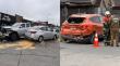 Tres lesionados dejó triple colisión en sector Valle Volcanes de Puerto Montt